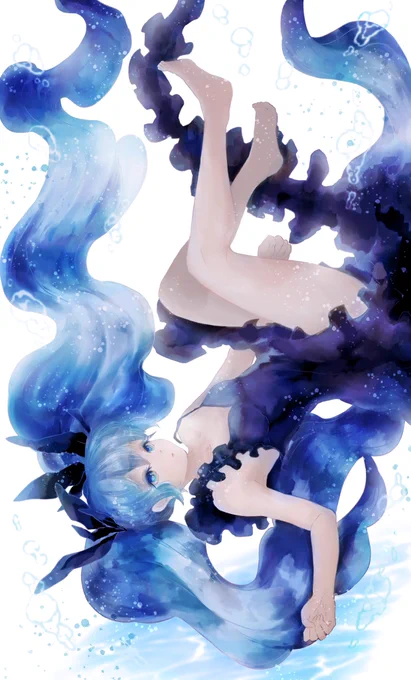 深海少女#ミクの日 