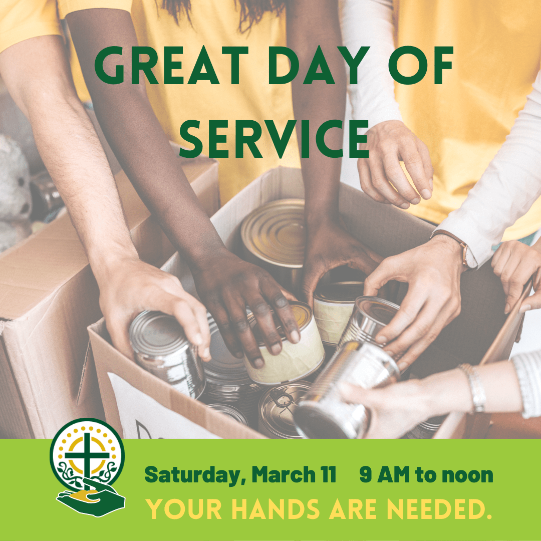 Make sure you sign-up to help out as the members of McEachern UMC come together to serve the church and the community.  Come to Oaks Hall for a light breakfast at 8:30 AM with projects to begin at 9 AM.  Use link to sign-up: bit.ly/McEUMC_gdos