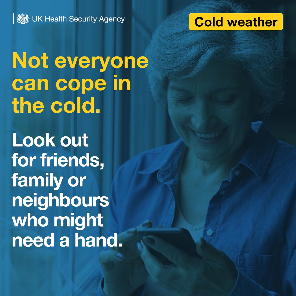 ❄️ Cold weather can have serious consequences for older people and those with heart and lung conditions can be particularly at risk. 

👴 In the cold weather, look out for those who might need a hand. 

More information about staying well in winter 👉 m.luton.gov.uk/Page/Show/seas…
