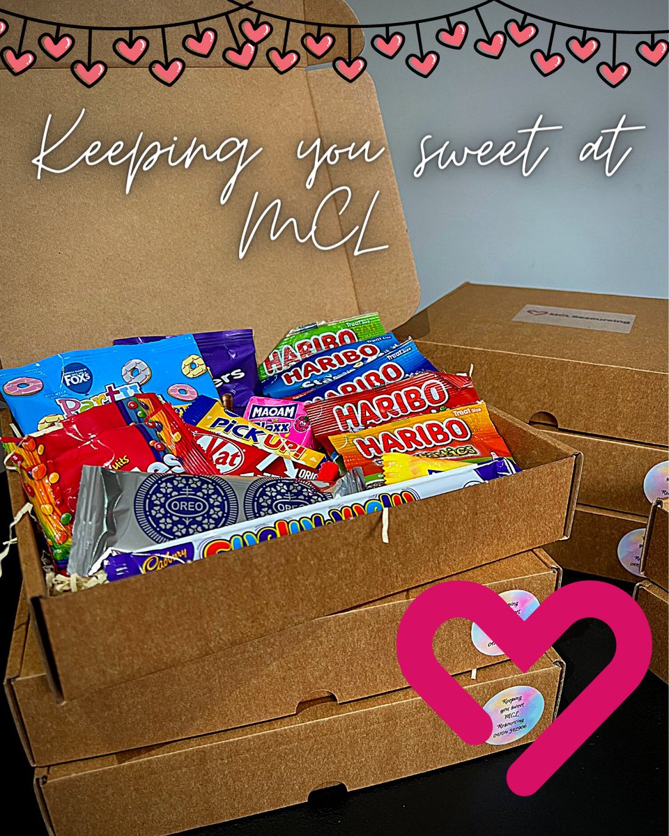 MCL_Resourcing's tweet image. 🍭🍬Keeping you sweet at MCL🍬🍭
Yesterday we delivered treats for our clients!