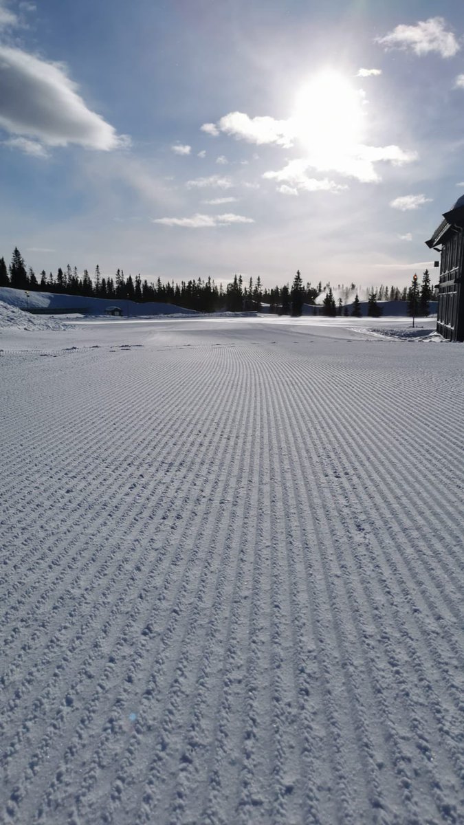And this is how we start the day at #Sjusjøen. No more words needed…⛷️❄️🏔️

#sportsmanagement 
#sportsciences 
<a href="/BlanquernaFPCEE/">Blanquerna FPCEE</a>