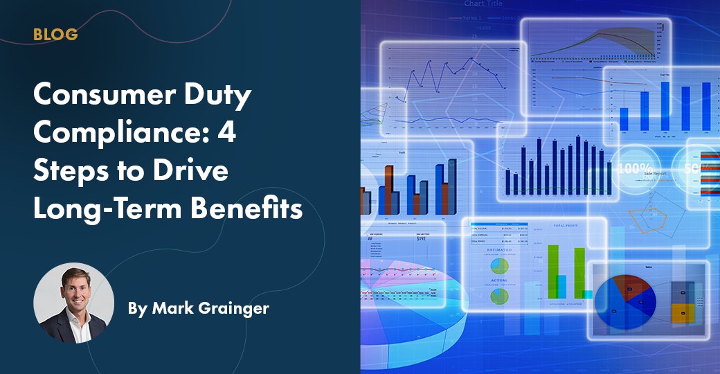 🔔 NEW BLOG: Here’s how #financialservices organisations can adapt to #ConsumerDuty requirements in a way that maximises long-term benefits (and streamlines ongoing #compliance). bit.ly/3L9tr0I