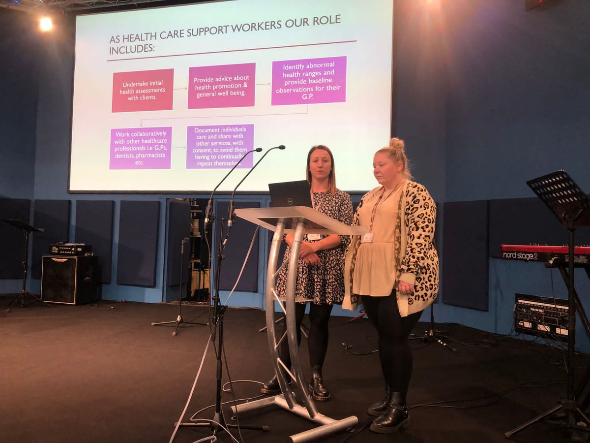 rmoz72's tweet photo. Final week preparations before the big day next Wednesday #abuhbhcswconf23, new beginnings positive pathways to success.. Rehearsals at the Christchurch Centre with @hale493 @AbuhbN @ABUHB_OD.. https://t.co/1cu6AzLXaI