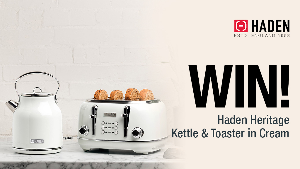 Enter our prize draw to #WIN a <a href="/Haden_UK/">Haden</a> Heritage Kettle &amp; Toaster!
This is a multi-platform prize draw and can be entered on Facebook, Twitter and Instagram as separate entries. Follow <a href="/HughesDirect/">Hughes</a> &amp; RT to apply on Twitter🍀🎁
Ends 15/03/23, T&amp;Cs apply - hughes.co.uk/competition-te…
