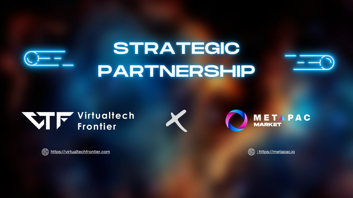 VTFrontier's tweet image. PARTNERSHIP ANNOUNCEMENT 🎉

We are partnering up with 
@metapacgroup! Excited to work together to empower communities 🤝

Check out the press release on our collaboration here: 
bit.ly/3yq2huV

#Mitoworld #EmpoweringCommunities #Metapac  #VirtualWorlds #DigitalCommunity