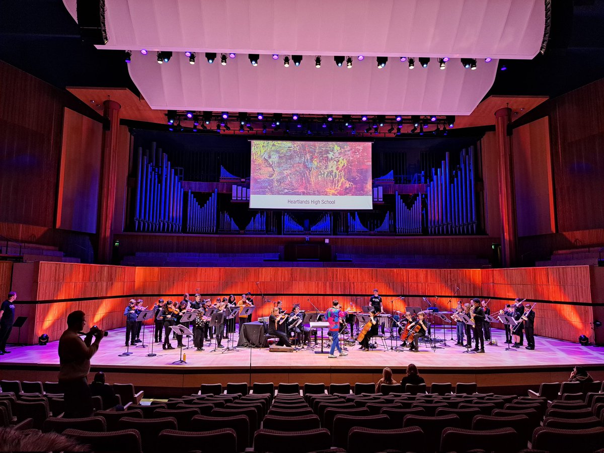 We are very excited to be at the Royal Festival Hall with <a href="/Ldn_Sinfonietta/">London Sinfonietta</a> for the premiere of a piece written and performed by students from Haringey, <a href="/wfmusichub/">Waltham Forest Music Service</a> and <a href="/EnfieldEMS/">Enfield Music Service</a>