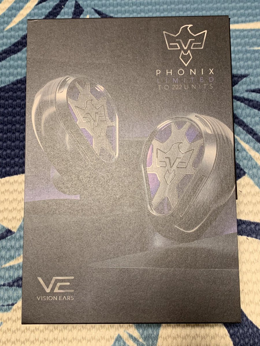 My new gear… VISION EARS PHÖNIX Limited Edition 不死鳥がやってき