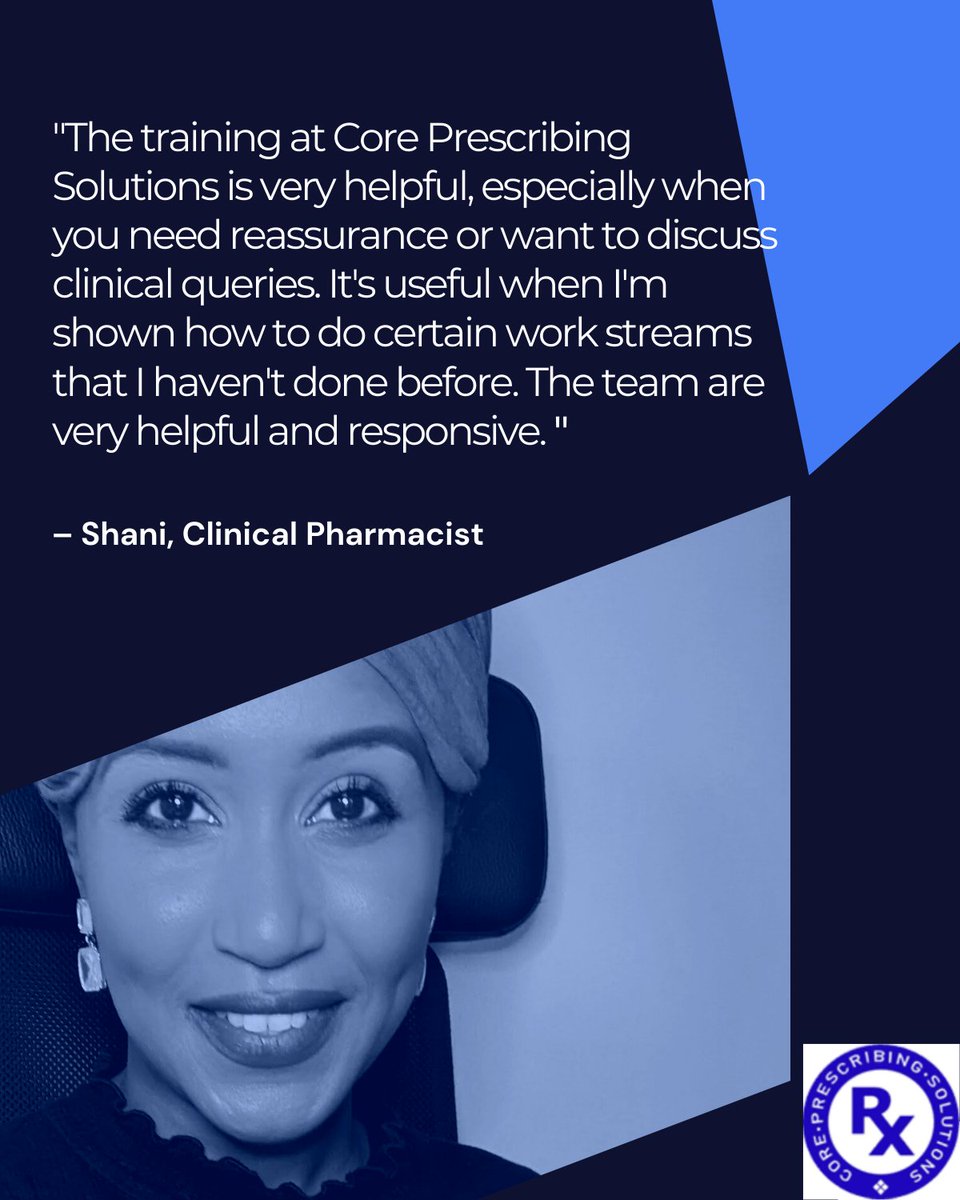 CorePrescribing's tweet photo. At Core Prescribing Solutions, we aim to deliver an exceptional healthcare service for patients, and this would not be possible without our dedicated and skilled clinicians. We strive to create a working environment where our clinicians feel supported and valued. https://t.co/FrqctHWLv2