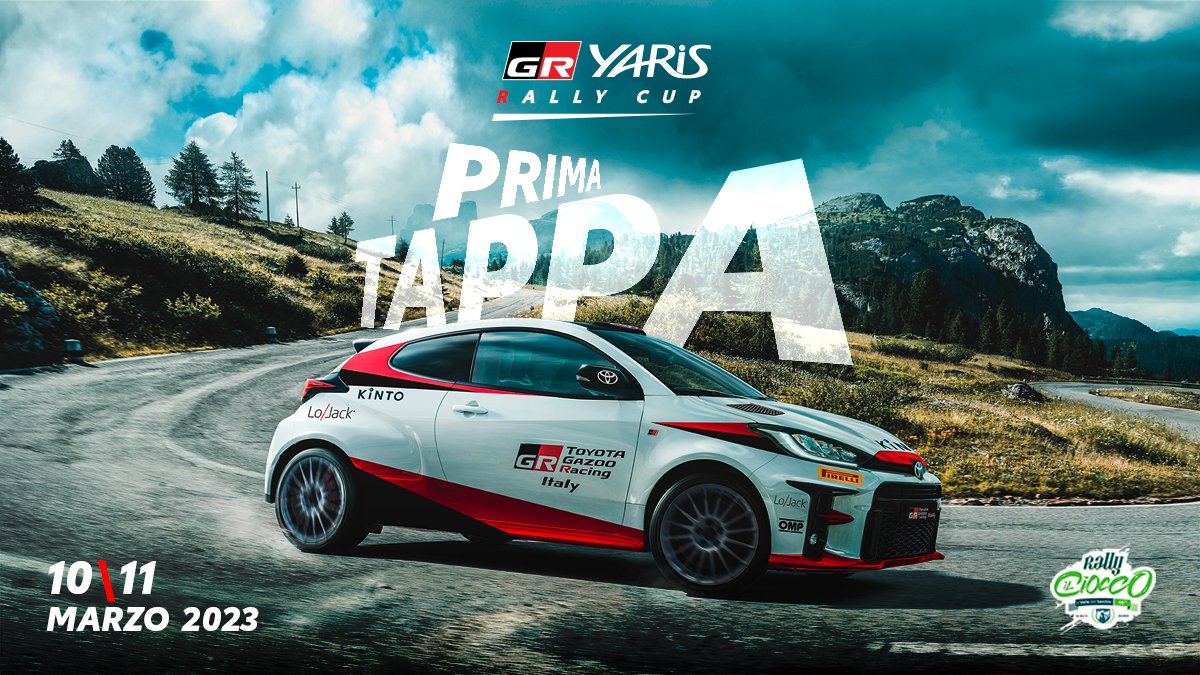toyota_italia's tweet photo. Svoltiamo verso una nuova edizione. Ripartono le emozioni della #GRYarisRallyCup con la tappa inedita del @cioccorally e una rinnovata GR Yaris.
Seguici con @matteobobbi 
#ToyotaGazooRacing
#RallydelCiocco https://t.co/W5X5e4pvXp