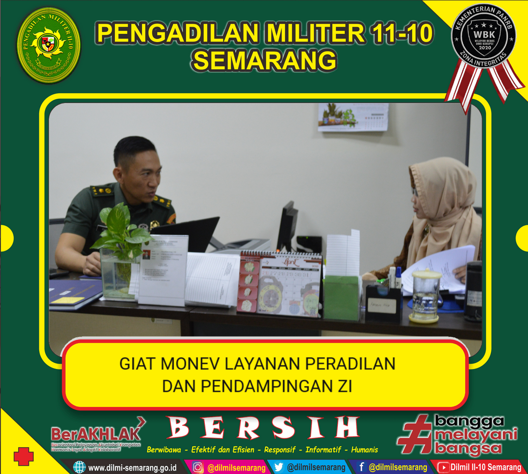 dilmilsemarang's tweet photo. Kegiatan Monev Layanan Peradilan dan Pendampingan Zona Integritas hari kedua, #dilmil #eberpadu #militer #pengadilanmiliter #pengadilan #tni #mahkamahagung #sobatdilmil #sobatma #kadilmil #dilmilsemarang #dilmilsemarangbersih #dilmilsemarangwbbm https://t.co/symiXYoefx