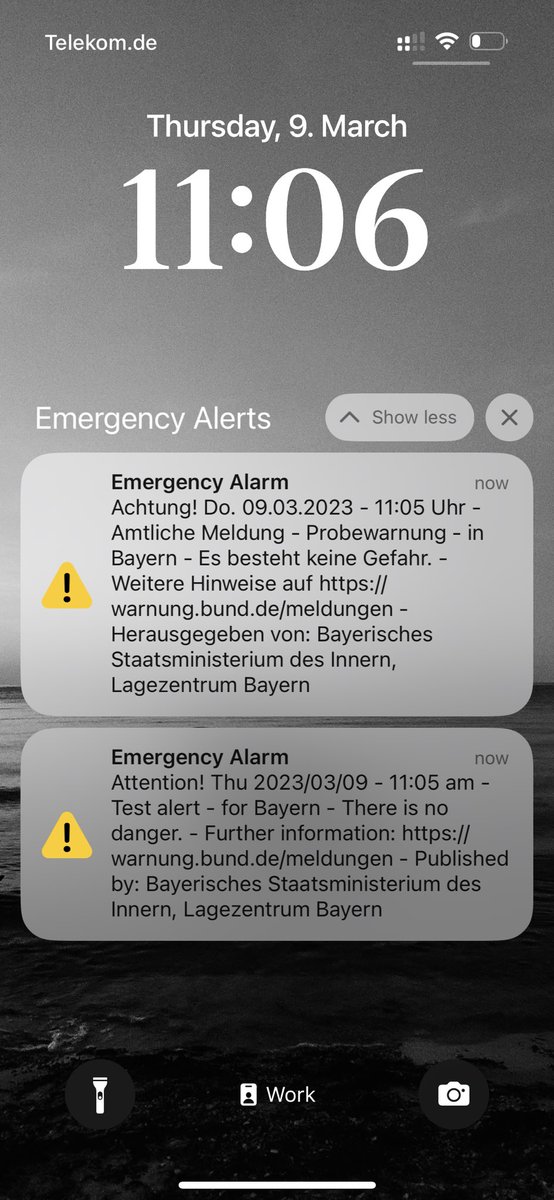 latvia_style's tweet image. THE WHOLE OFFICE IPHONE SIRENS WENT OFF damn 
#Probewarnung