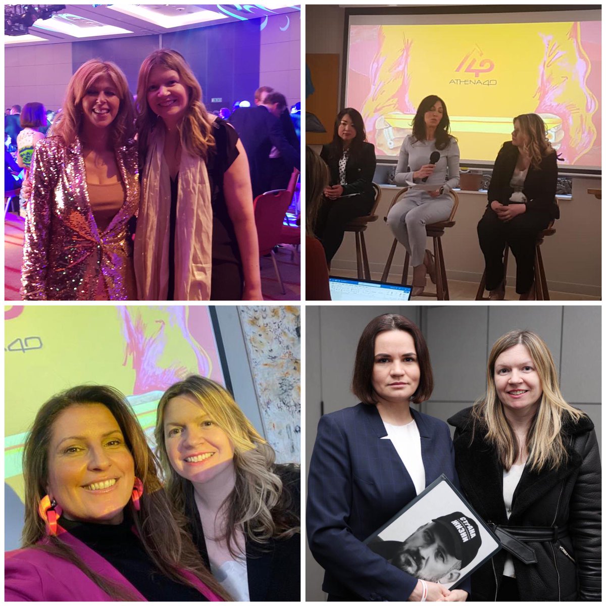 lizperkinsmedia's tweet photo. Great to catch up with @kategarraway at @PressAwardsuk where I was nominated for the #seventhtime for my #lawchanging #EndThisInjustice campaign in the @Daily_Express on a hectic #IWD2023 Earlier in the day I interviewed @Tsihanouskaya and also spoke at @Athena_40 fifth https://t.co/AFh9zVh6QE