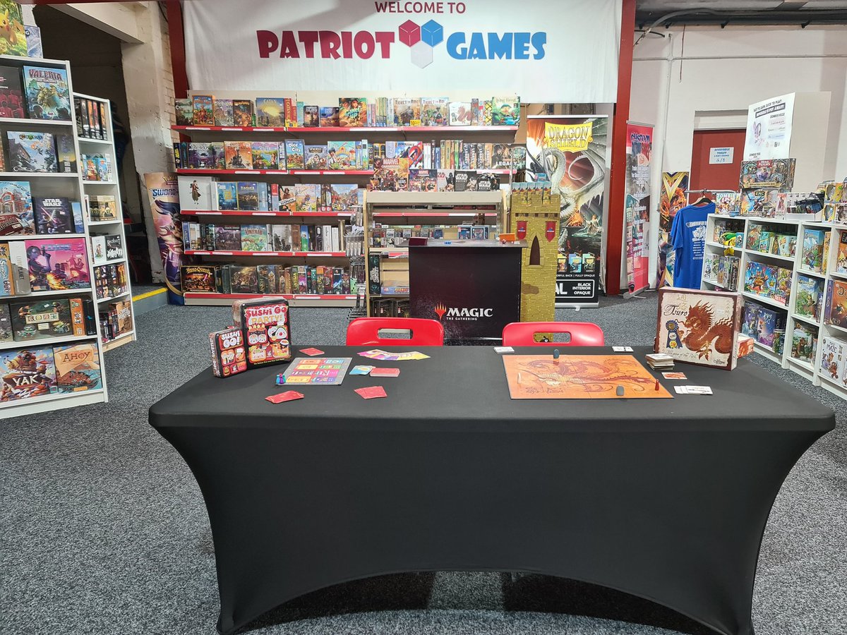 ❄️ Weather update ❄️

Due to an Amber warning being put out in Sheffield today because of the snow, we will unfortunately be closing at 5pm today.

We are open now until that time so join us throughout the day to pick up your gaming essentials or for a few afternoon games