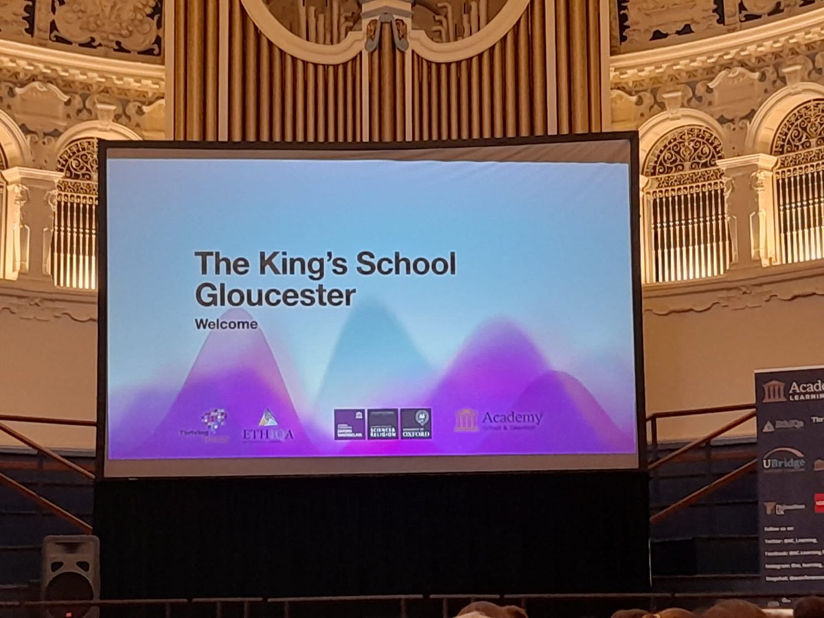 Some of our L6 <a href="/KSGSixthForm/">Sixth Form | The King’s School</a> students have just arrived in Oxford for the More Able &amp; Ambitious Academy Conference. Looking forward to a day full of ideas and deep thinking 🤩🤯