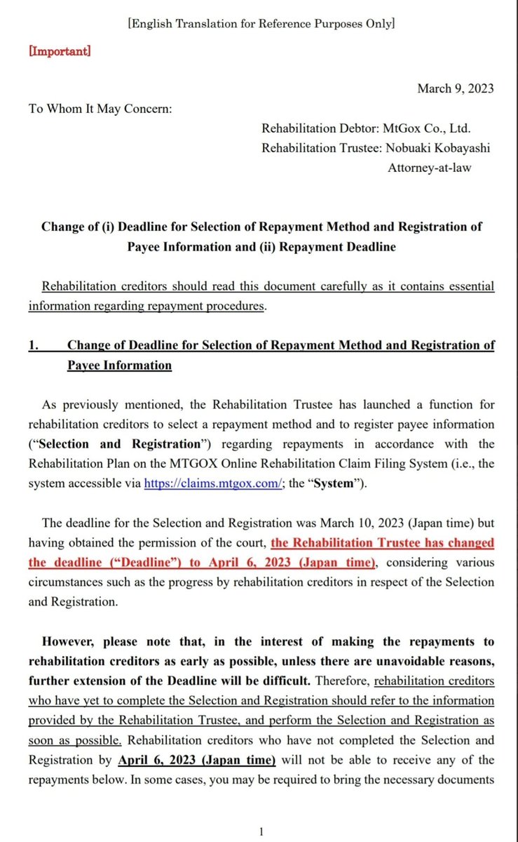 MT GOX Bitcoin release Pushed till the 31st of October. 

They really dont want them to dump at the top! 

Pump $BTC now!

#bitcoin #eth #Arbitrum
