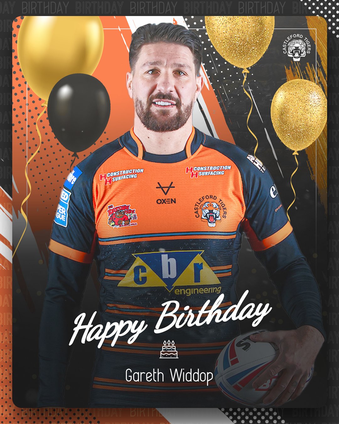  Happy Birthday to Tigers half-back Gareth Widdop! From everyone at the Club, have a great day Gaz! 
