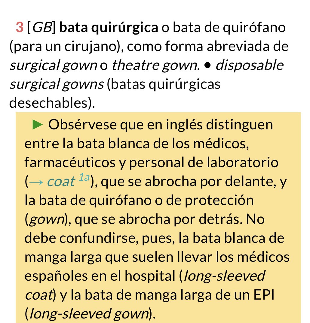 TradrBravo's tweet photo. Así se recoge también en el #librorojo de @cosnautas de @navarrotradmed 

#medicaltranslation #traduconsejo https://t.co/0ZJdwFuZ2L