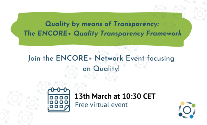 ⚡ Registration is now open for the final ENCORE+ network event in OER Quality!
encoreproject.eu/event/quality-…

📅 Join us on 13th March at 10:30 CET to hear about the latest on the ENCORE+ Network and our work on OER Quality
More about us at the <a href="/DHBW_Karlsruhe/">DHBW Karlsruhe</a>: next-education.org