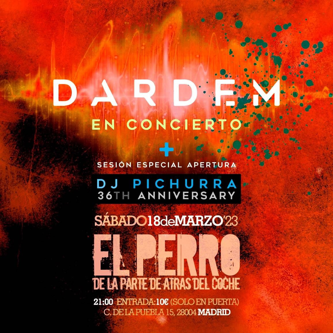 Concierto de <a href="/Dardem/">Dardem</a> en <a href="/elperroclubmad/">Sala EL Perro Madrid</a>