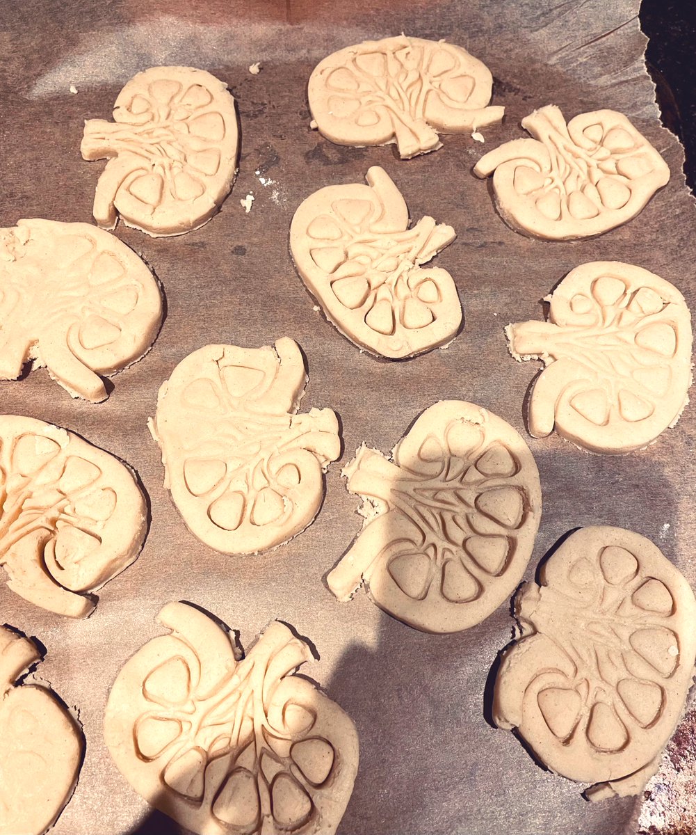 What better way to celebrate #WorldKidneyDay2023 than kidney shaped shortbread!