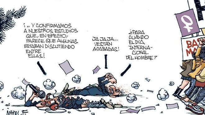 dete2666's tweet photo. La viñeta de #ManelFontdevila.
El día después. https://t.co/kXUYyDUZ3c