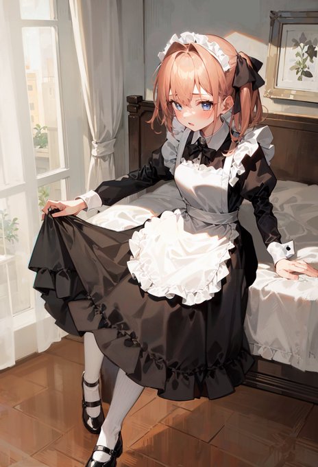 AIで理想のメイドさんを作れるの、良い 