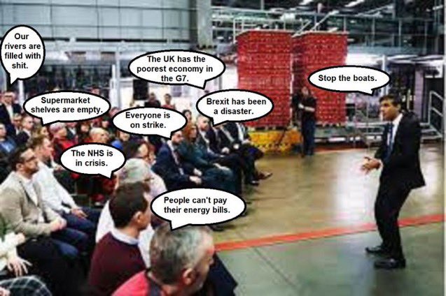 The last thing the Tories want to do is stop the boats. How else would they attempt to distract voters from the real issues facing our country? #imwithGary