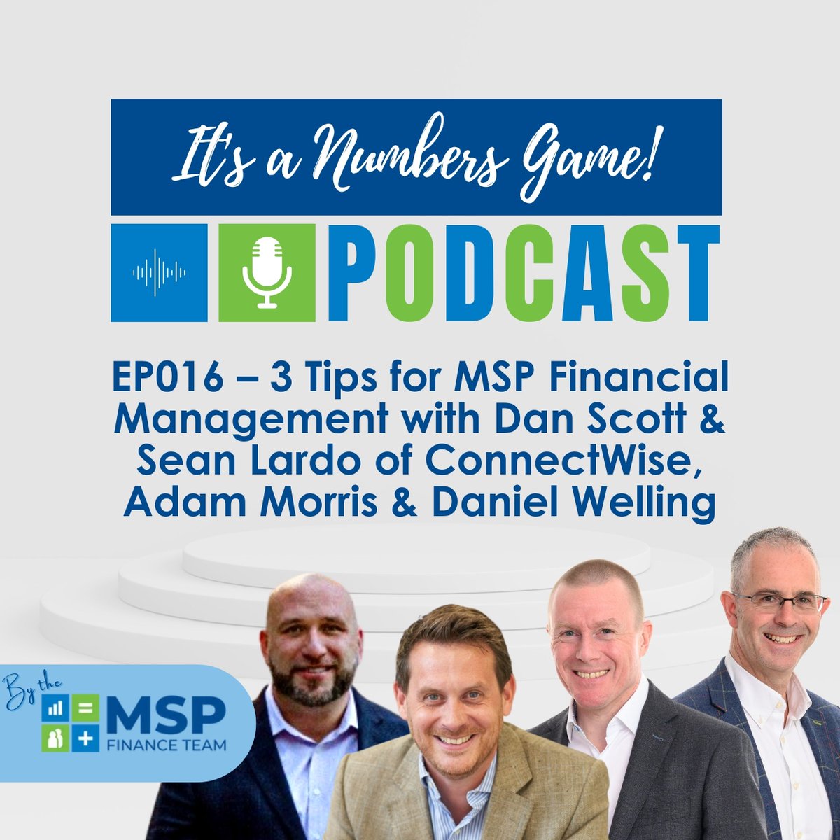 MSPFinanceTeam's tweet image. Episode 16 of "It’s a Numbers Game" with ConnectWise and our top 3 tips for financial management; You have to listen for the details though!

lnkd.in/eFKQY5WJ

#msp #finance #finops #bookkeeping #managementaccounting