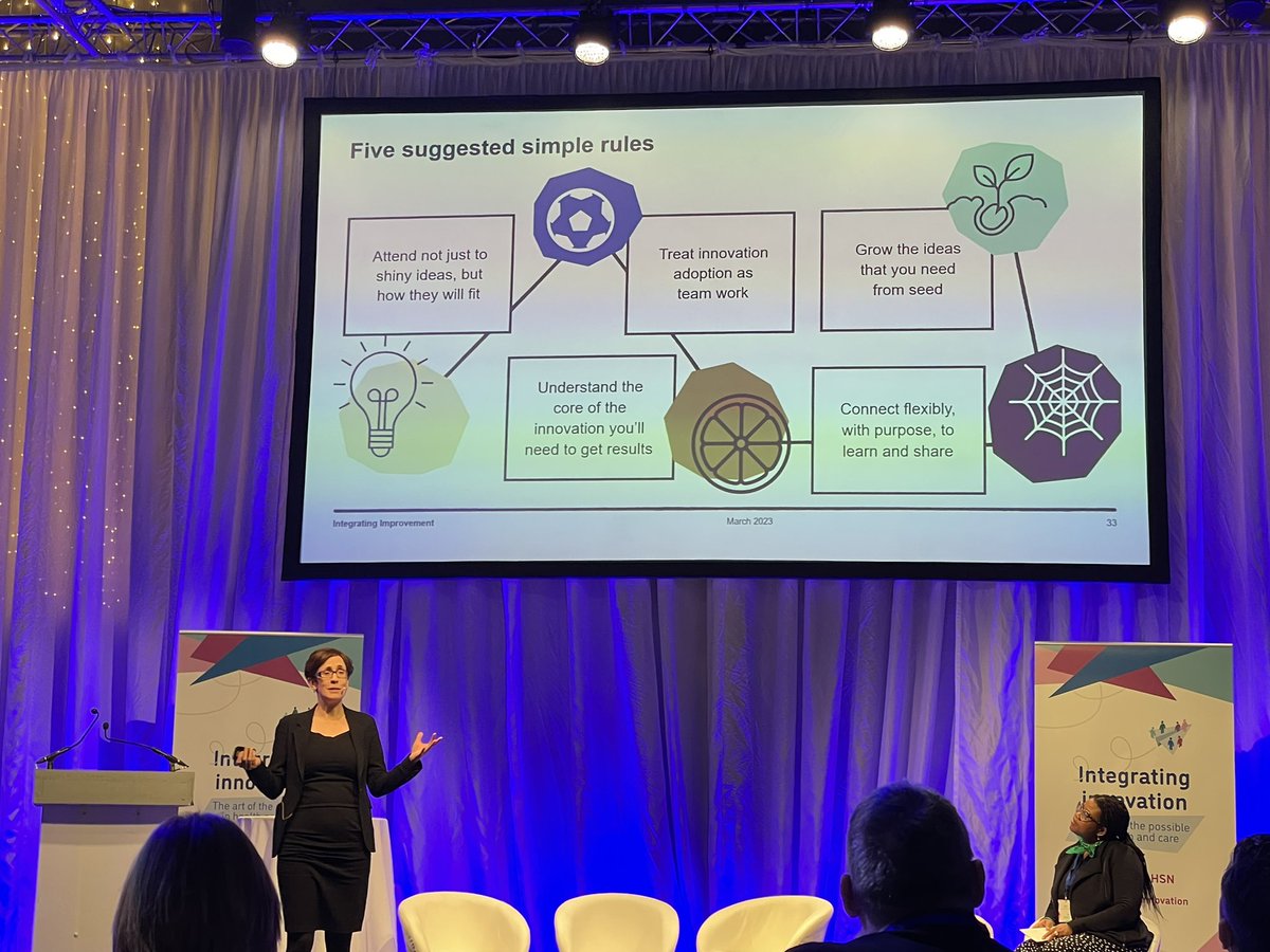 5 simple rules for innovation @WEAHSN #integratinginnovation <a href="/PennyPereira1/">Penny Pereira</a> #improvingtogether <a href="/RUHCoachHouse/">RUH Coach House</a>