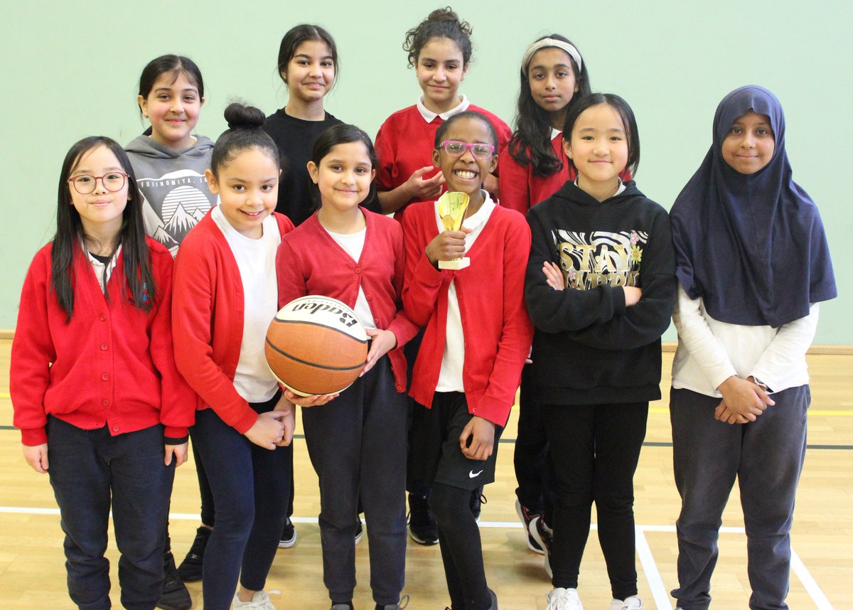 Our UKS2 girls had a brilliant time at the <a href="/MSGreenCollege/">Mulberry Stepney Green</a> girls active festival, taking part in a series of sports alongside <a href="/7millsprimary/">Seven Mills Primary</a>, <a href="/OldFordPrimary/">Old Ford Primary</a> and <a href="/mowlemprimary/">Mowlem Primary</a>! They finished their day crowned as winners of the basketball tournament <a href="/MulberryTH/">Mulberry School TH</a>