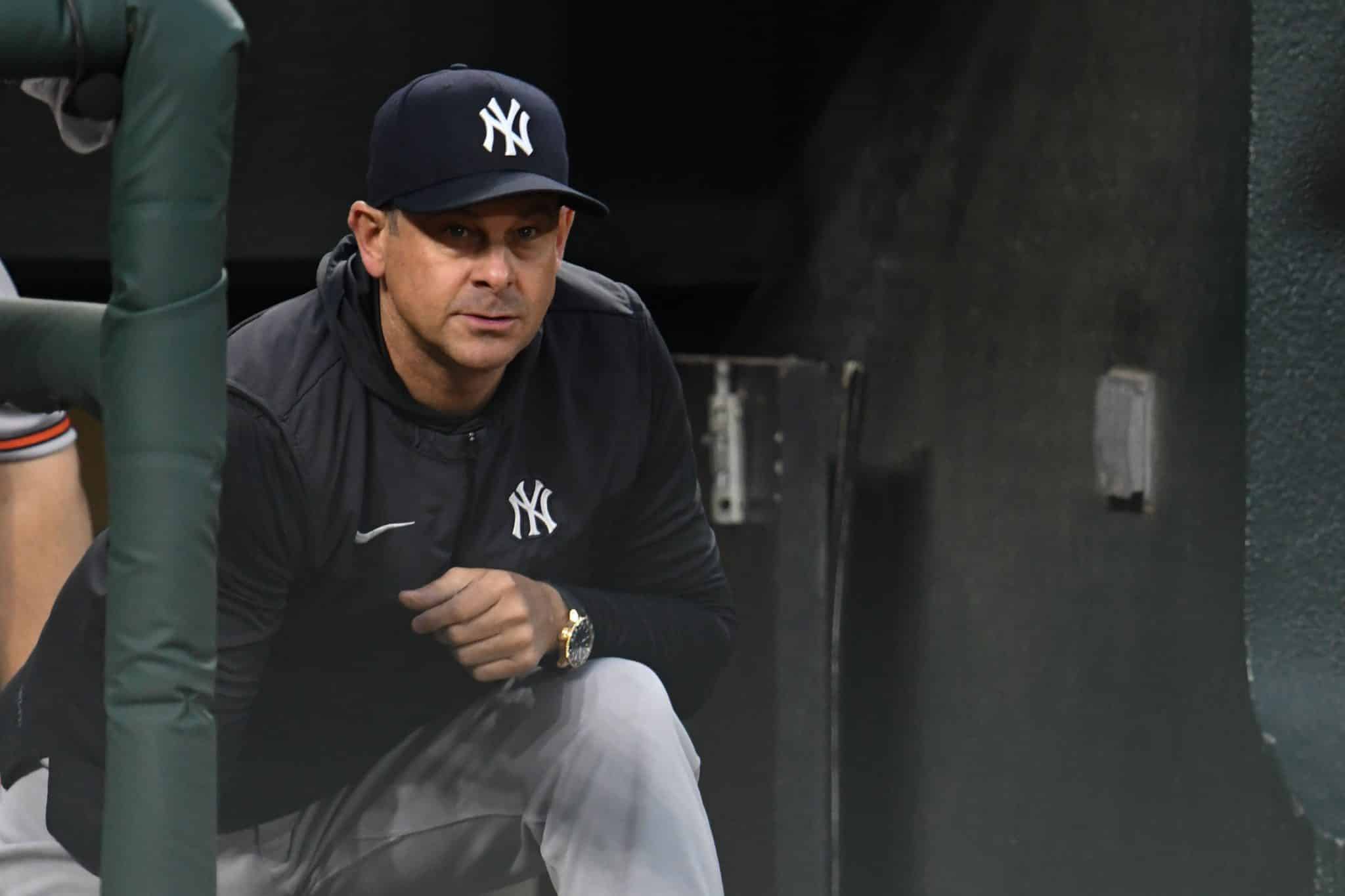Happy 50th birthday to our manager and Aaron Boone 