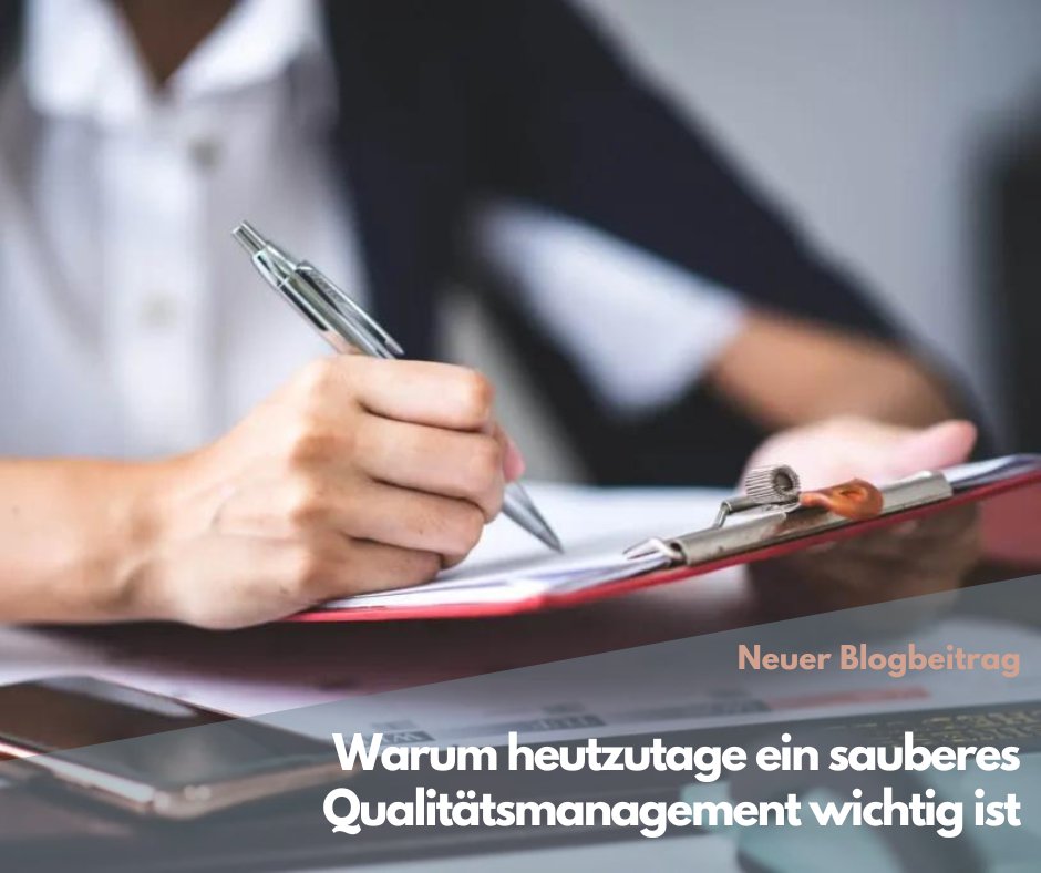 ✅Wir lassen uns zertifizieren! Aber warum eigentlich?🤔

In diesem Beitrag erfahrt ihr, warum die #Zertifizierung nach #ISO 9001:2015 für Unternehmen so wichtig ist &amp; welche Schritte nötig sind, um die Zertifizierung zu erhalten.

🔗kurzelinks.de/ijd4

#qualitätsmanagement