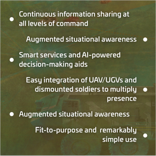 ThalesDefence's tweet photo. [Thales’ #CombatDigitalPlatform]
To seize the advantages of digital minimising the new threats it creates, battlefield operations must be faster, stronger and more interconnected. Thales’ CombatDigitalPlatform (CDP) delivers the promise of real-time #collaborativecombat . https://t.co/0V1qNunPt0