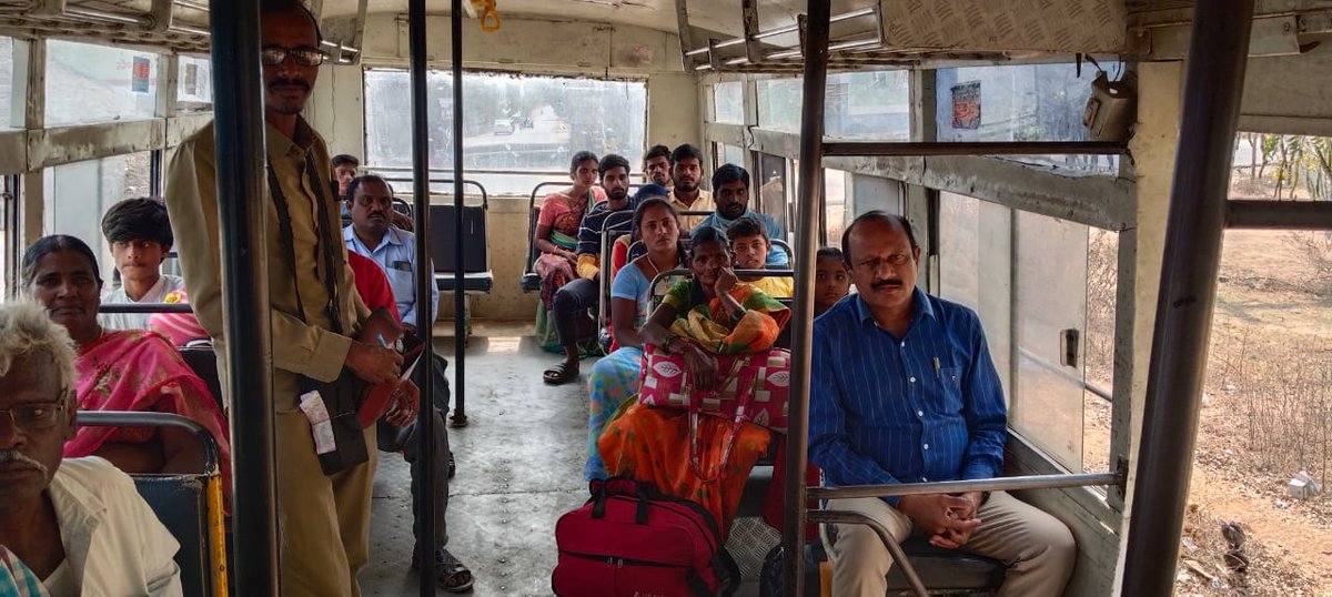 DMKMRTSRTC's tweet image. #TravelWithTSRTC 
#TSRTCBUSDAY 
Today travelled from Kamareddy to  Argul,Ramareddy,Maddikunta,Reddipeta,Annaram,Gadkole - Sirikonda route in Pallevelugu bus n back @TSRTCHQ@tsrtcmdoffice@RmNzb