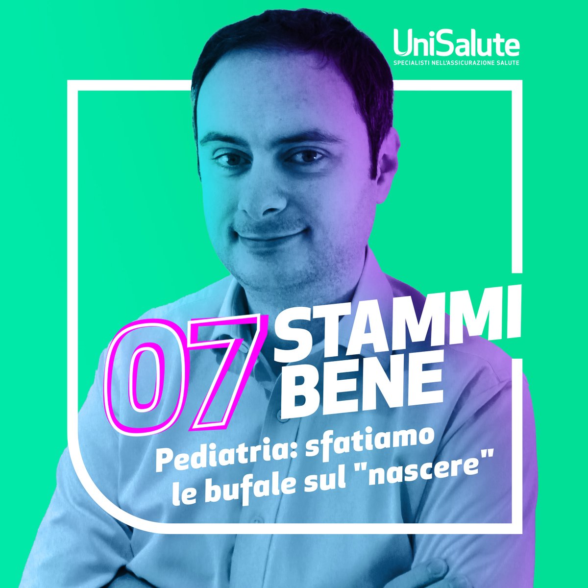 UniSalute_'s tweet photo. Pronto a fermare la #disinformazione sul nascere? Ascolta qui il nuovo episodio di "Stammi Bene". Oggi parliamo di #pediatria, con il super ospite il Dottor @AngeloLaValle6 ⬇️
https://t.co/E8f1cpBZLk https://t.co/jM0DmiGmL6