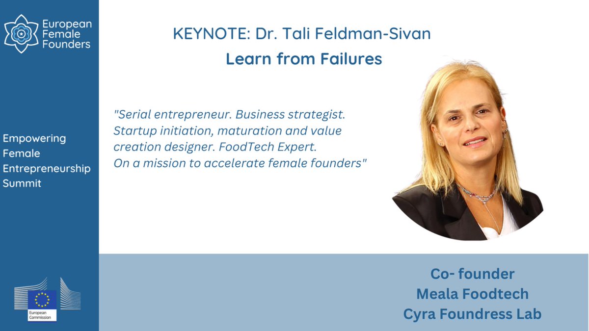 As every entrepreneur learns early on, it's not all roses🌹Join us as Dr. Tali Feldman-Sivan tell us the dark side of her entrepreneurial journey 
#femaleentrepreneurs #foodtech #overcomeobstacles #inspiration