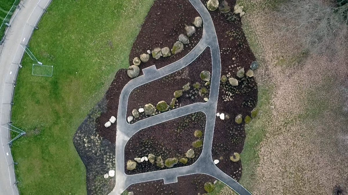 BlakedownLandsc's tweet photo. #ThrowbackThursday to February and our ongoing restoration of Victoria Park for @AshfordCouncil 
The improvement works include a new wetland area, sensory garden, upgrade &amp; repairs to the fountain and piazza and the creation of a new play area.  More updates soon
@AllenScott_Ltd https://t.co/iPHRyjiQpc