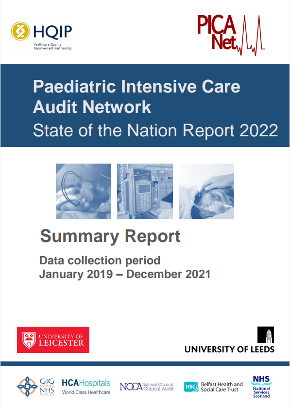 We are pleased to announce that the PICANet State of the Nation Report 2022 has been published. The report describes paediatric critical care activity occurring within PICUs in the UK and ROI during 2019 – 2021. This can be accessed via our website picanet.org.uk/annual-reporti…