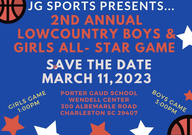 Ginnell Curtis (@ginnellc) on Twitter photo Come out this Saturday 3/11 @1pm @ Porter Gaud school to support your Lady Chargers representing the East Lowcountry All- Star team: Ryian Howard, Morgan Jones, & Maliyah Birch! Congratulations ladies🎉💜💚⚡️🏀 <a href="/Hunch0illest/">ryian howard</a> <a href="/BirchMaliyah/">Maliyah Birch</a> <a href="/JGSPORTS100/">JGSPORTS</a> Come out this Saturday 3/11 @1pm @ Porter Gaud school to support your Lady Chargers representing the East Lowcountry All- Star team: Ryian Howard, Morgan Jones, & Maliyah Birch! Congratulations ladies🎉💜💚⚡️🏀 <a href="/Hunch0illest/">ryian howard</a> <a href="/BirchMaliyah/">Maliyah Birch</a> <a href="/JGSPORTS100/">JGSPORTS</a>
