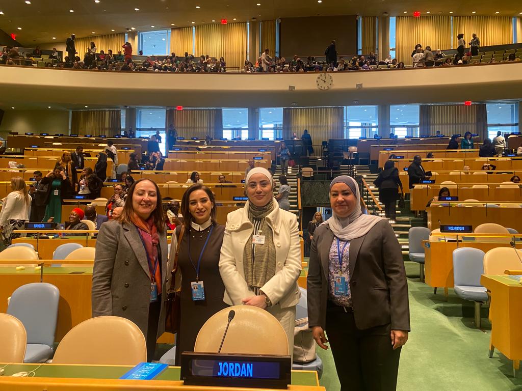 intajICTJO's tweet photo. Head of Women Economic Empowerment Unit-#SHETECHS Ms. Zain Asfour participates in the 67 session of the Commission on the Status of Women
#CSW67 
 
https://t.co/0hUcJ6ZCWF 

@AsfourZain #Un_women #WomensDay 
#WomenInTech #Jordan https://t.co/tRmyK5GhWe