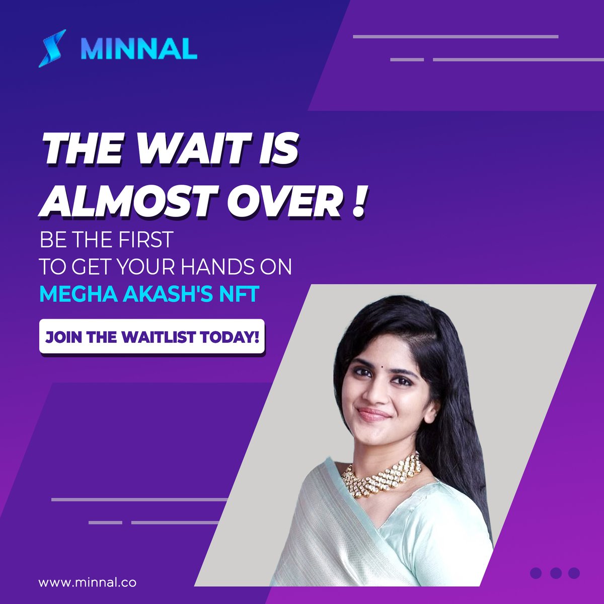 MinnalNFT's tweet photo. Join the waitlist today, visit: https://t.co/piXL0v2TMz

#MinnalNFT #Meghaakashnft #meghaakash #live #minnal #announcement #NFT https://t.co/cByp3TCSTb