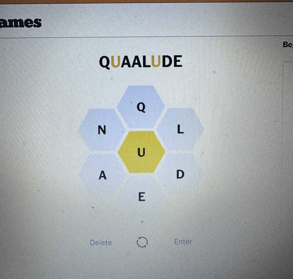 saladbarlady's tweet photo. Disco Biscuits for Breakfast 😂 #goodmorning #spellingbee #NYTimes https://t.co/M2J0rsEWPb