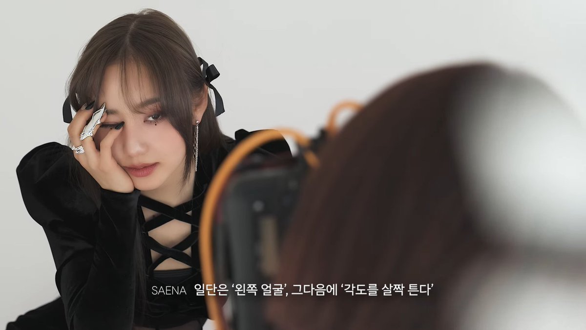 fifty fifty pics 🍯 on Twitter "SAENA — Black Cupid Photoshoot Behind 