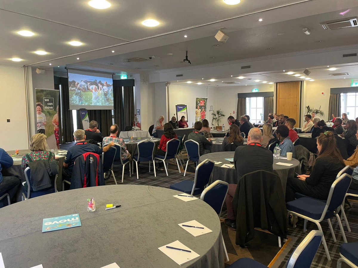 wecan_move's tweet photo. Our event is off to a great start! Sessions this morning include discussions around commissioning, funding and building community capacity to support people to get active!

#GlosWeCanMove https://t.co/VNoILWmmBQ