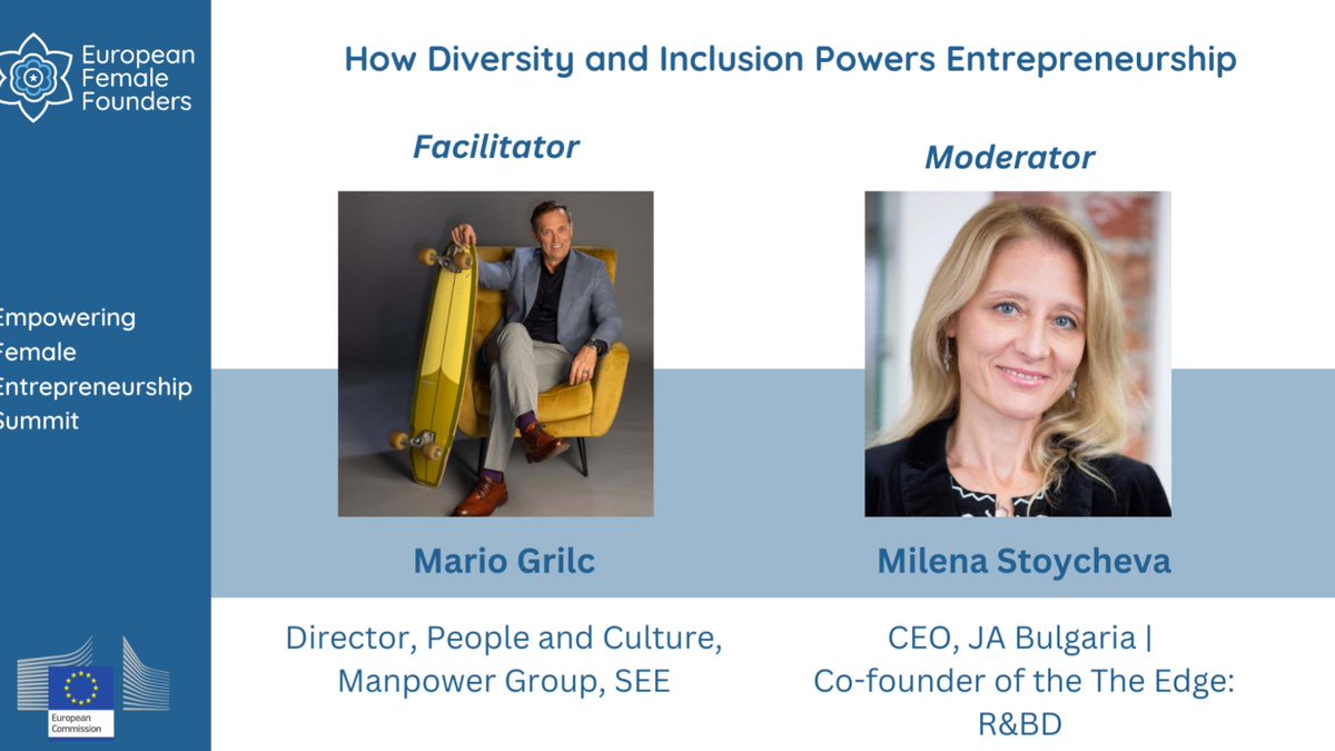 An opportunity to hear a new perspective on how diversity and iclusion powers entrepreneurship 
#diversity #inclusion #femalefounders #entrpreneurship