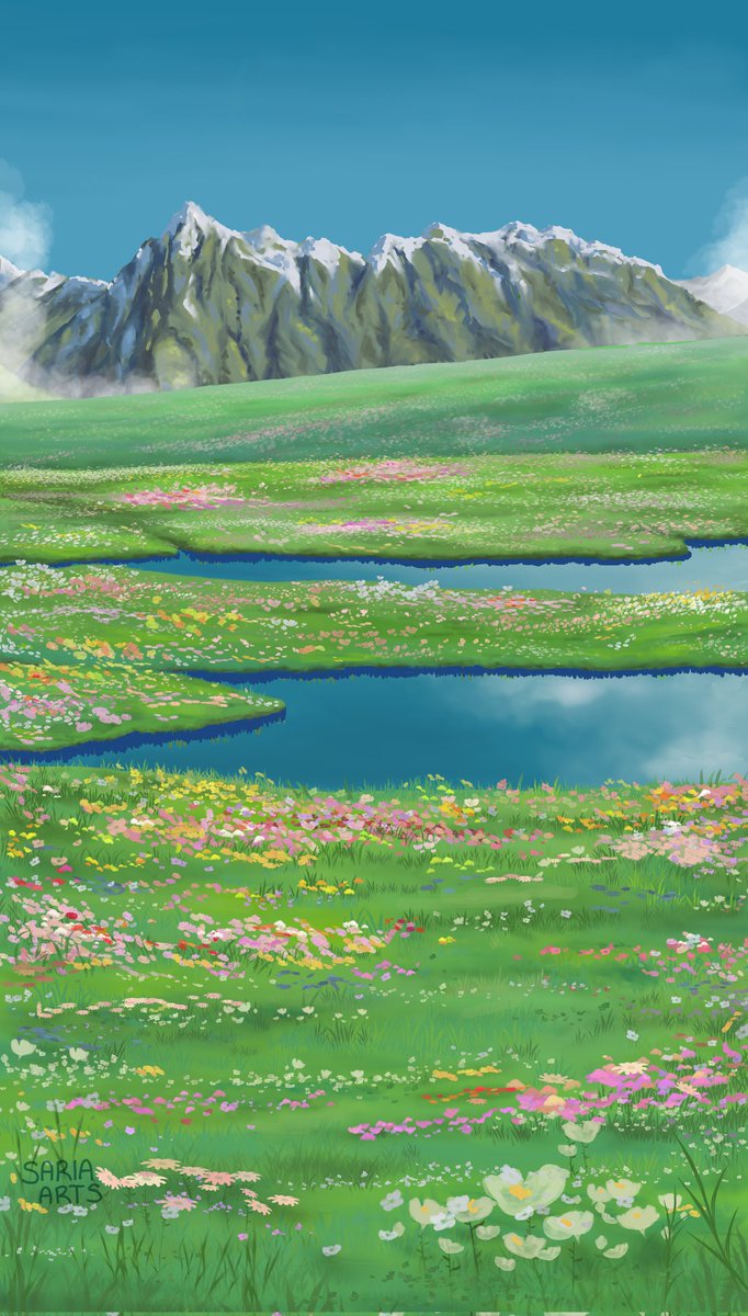 Howl's Garden Studio Ghibli