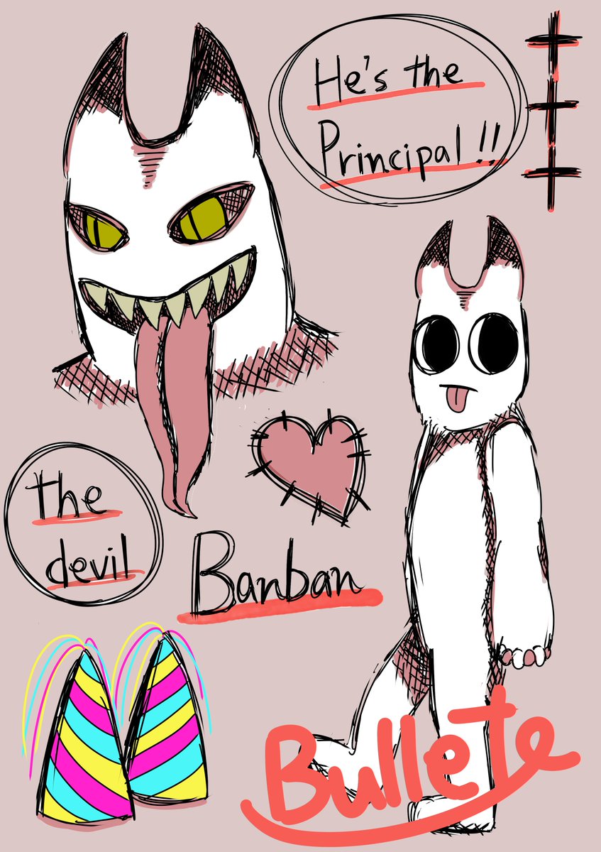 Sandy on X: Garten of banban! Banbaleena's jumpscare are just I does not  expect that red eyes a single bit 💀 #gartenofbanban #GartenOfBanBan2  #gartenofbanbanfanart  / X