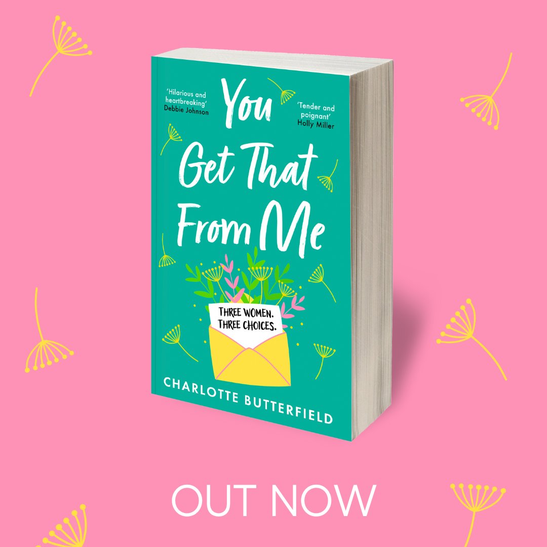 Olivia Barber (@oliviajbarber) on Twitter photo A VERY happy publication day to this beautiful novel by <a href="/CharlieJayneB/">CharlotteButterfield</a>! #YouGetThatFromMe is a tender, hilarious and sometimes heartbreaking exploration of motherhood, secrets and the unexpected paths life takes us down... I can't think of a more perfect Mother's Day gift! A VERY happy publication day to this beautiful novel by <a href="/CharlieJayneB/">CharlotteButterfield</a>! #YouGetThatFromMe is a tender, hilarious and sometimes heartbreaking exploration of motherhood, secrets and the unexpected paths life takes us down... I can't think of a more perfect Mother's Day gift!