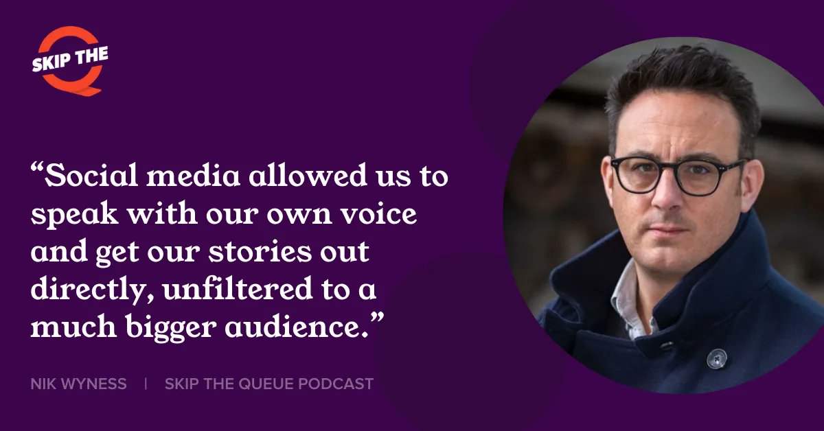 “Social media allowed us to speak with our own voice and get our stories out directly, unfiltered to a much bigger audience.” 

@NikWyness Head of Marketing and Engagement at @TankMuseum 

Listen in! buff.ly/3ITqEpV 

#SocialMedia #VisitorAttractions #TheTankMuseum
