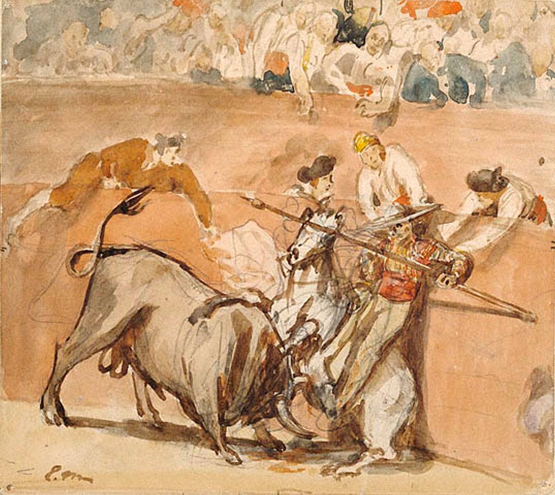 Edouard Manet (1832-1883)
 - Corrida (1865)